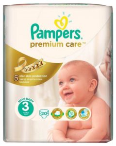 Памперси Pampers Premium Care