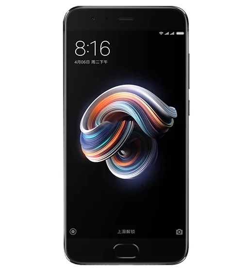 Xiaomi Mi Note 3 4 / 64Gb отгоре