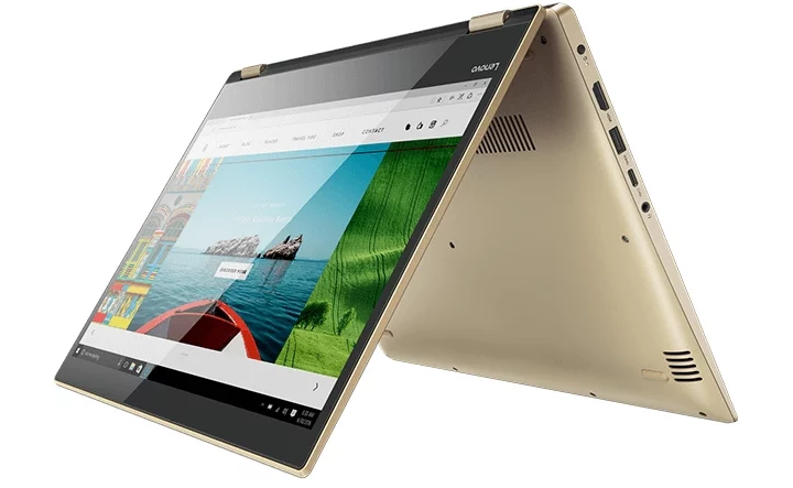 модел Lenovo Yoga 520 14 (Intel Core i3 7130U 2700 MHz / 14" / 1920x1080 / 4Gb / 128Gb SSD / DVD no / Intel HD Graphics 620 / Wi-Fi / Bluetooth / Windows 10 Home)