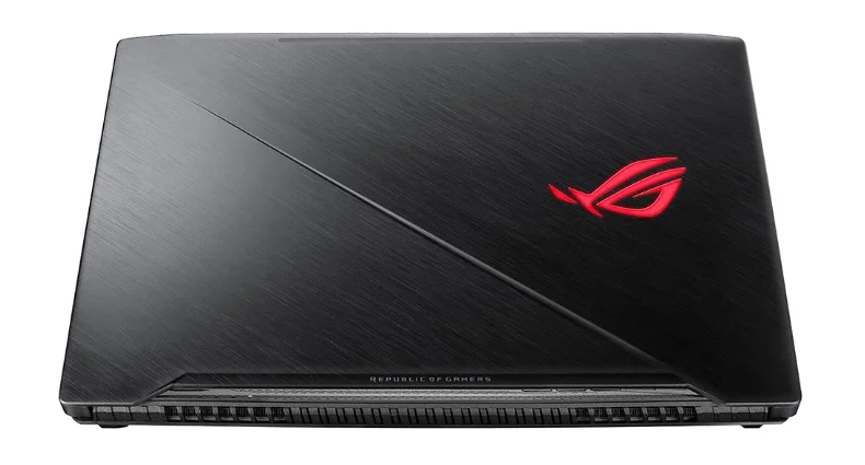 ASUS ROG Strix Scar Edition GL703GM (Intel Core i5 8300H 2300 MHz / 17.3" / 1920x1080 / 8GB / 1128GB HDD + SSD / DVD no / NVIDIA GeForce GTX 1060 / Wi-Fi / Bluetooth / Без OS) за игри