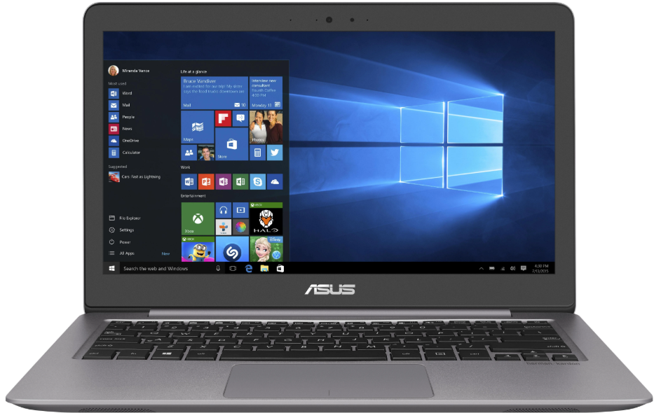 ASUS ZenBook UX310UA с най-добрата матрица