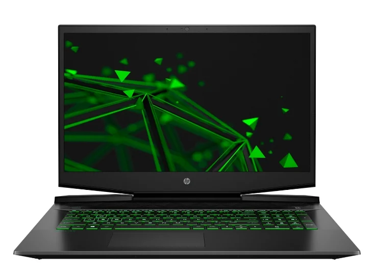 гейминг HP PAVILION 17-cd0060ur (Intel Core i5 9300H 2400 MHz / 17.3" / 1920x1080 / 8GB / 256GB SSD / DVD no / NVIDIA GeForce GTX 1650 / Wi-Fi / Bluetooth / DOS)