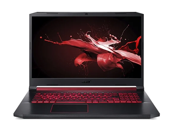 гейминг Acer Nitro 5 (AN517-51-78F3) (Intel Core i7 9750H 2600 MHz / 17.3" / 1920x1080 / 8GB / 1256GB HDD + SSD / DVD no / NVIDIA GeForce GTX 1660 Ti 6GB / Wi-Fi / Bluetooth / Windows 10 Начало)