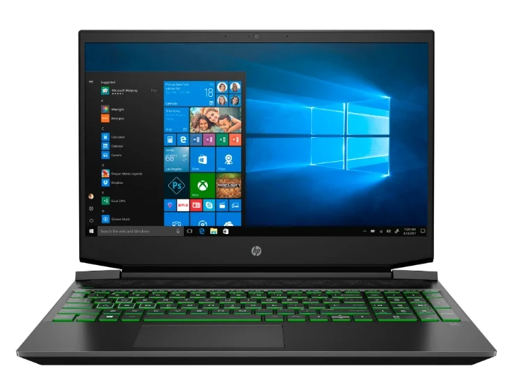 HP Pavilion Gaming Model 15-ec0002ur (AMD Ryzen 7 3750U 2300 MHz / 15.6" / 1920x1080 / 16GB / 512GB SSD / Без DVD / NVIDIA GeForce GTX 1660 Ti 6GB / Wi-Fi / Bluetooth / Windows 10 Начало)