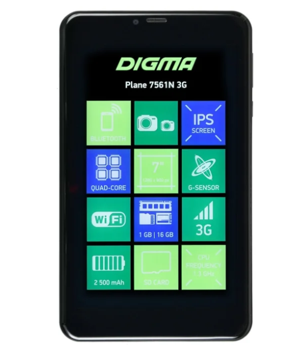 DIGMA Самолет 7561N 3G V2 до 5