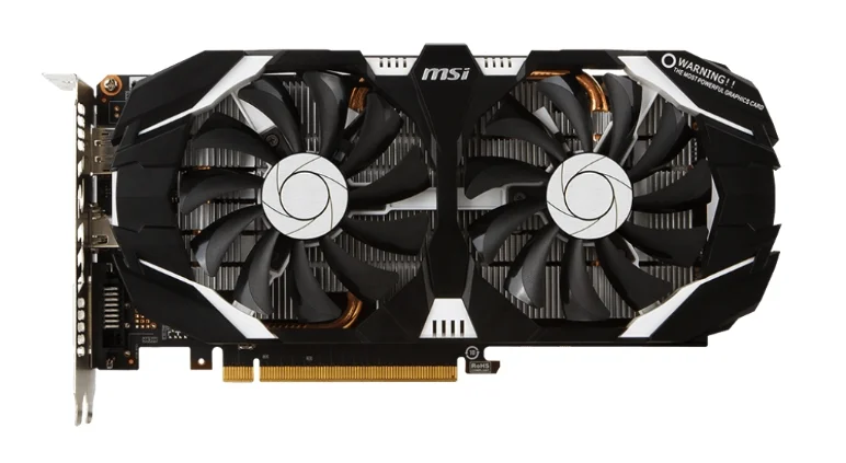 MSI GeForce GTX 1060 1544MHz PCI-E 3.0 3072MB 8008MHz 192-битов DVI HDMI HDCP