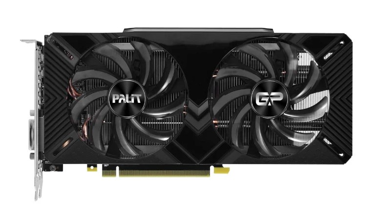 Palit GeForce RTX 2060 1365MHz PCI-E 3.0 6144MB 14000MHz 192 битов DVI HDMI HDCP GamingPro