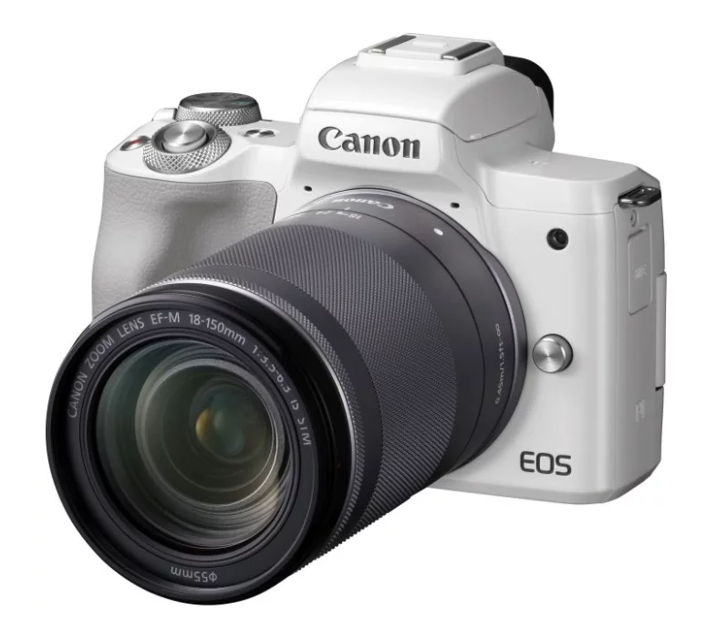 Камера Canon EOS M50 с сменяеми обективи с накланящ се екран