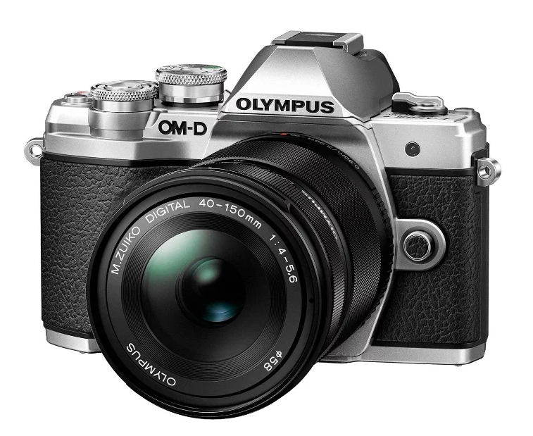 Olympus OM-D E-M10 Mark III комплект с сменяеми обективи с накланящ се екран