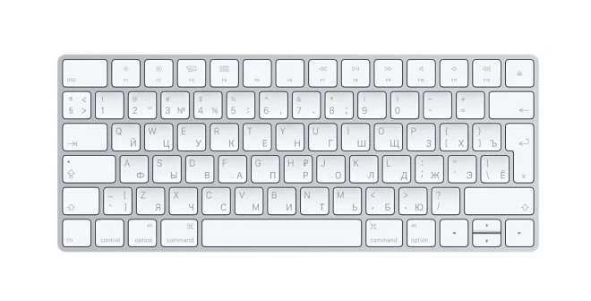 Apple Magic Keyboard White Bluetooth