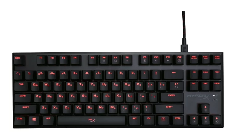 Игрален HyperX Alloy FPS Pro (Cherry MX Red) черен USB