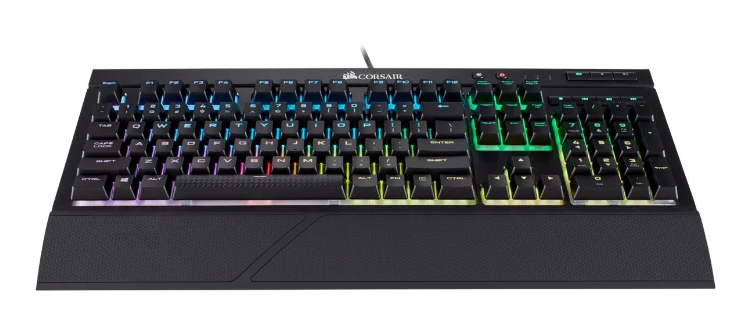 Игрален Corsair K68 RGB (CHERRY MX червен) черен USB