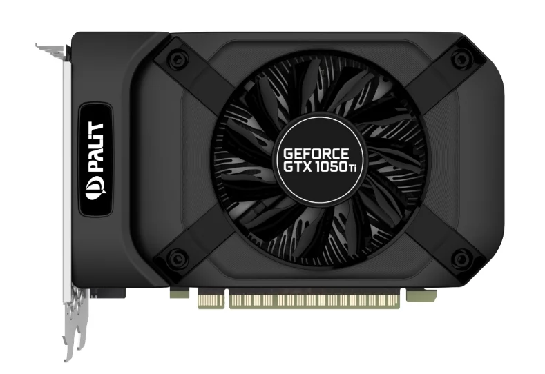 Игрален Palit GeForce GTX 1050 Ti 1290MHz PCI-E 3.0 4096MB 7000MHz 128 битов DVI HDMI HDCP StormX