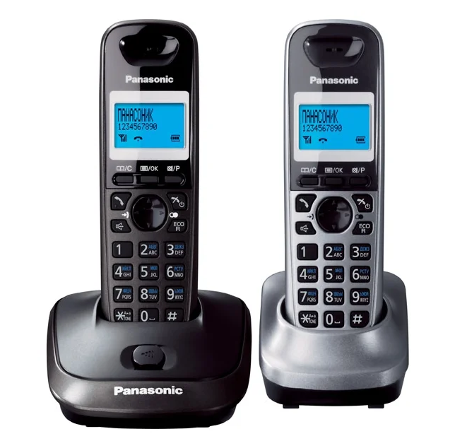 Panasonic KX-TG2512 двойна слушалка