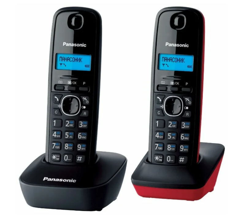 Panasonic KX-TG1612 двойна слушалка