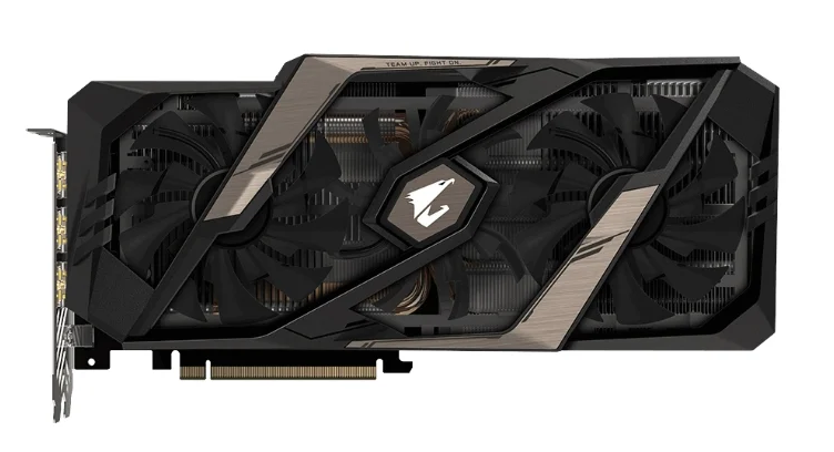 Модел от GIGABYTE GeForce RTX 2080 1890MHz PCI-E 3.0 8192MB 14140MHz 256 битов 3xHDMI HDCP AORUS XTREME