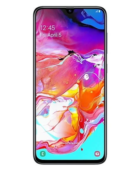 Samsung Galaxy A70 с бретон