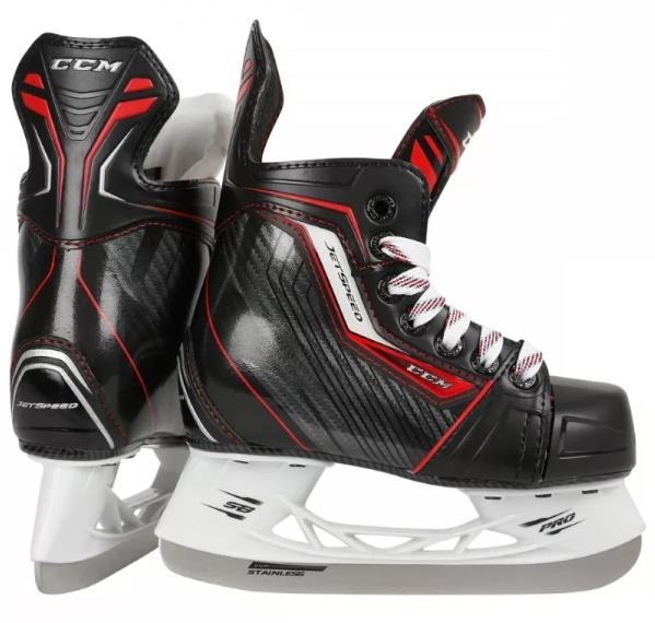 Детски CCM JetSpeed ​​кънки за хокей на лед за момчета