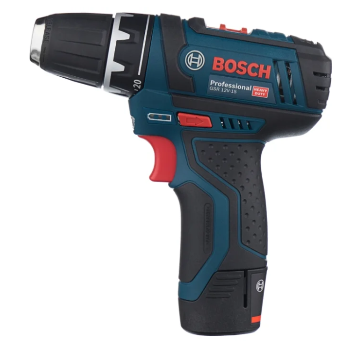 Корпус BOSCH GSR 12V-15 2.0Ah х2 30 Nm