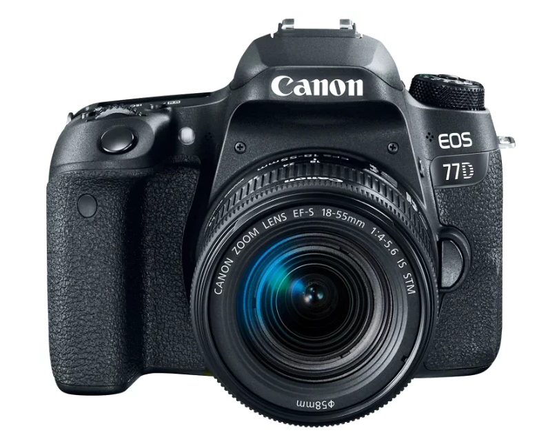 DSLR камера Canon EOS 77D комплект за начинаещи